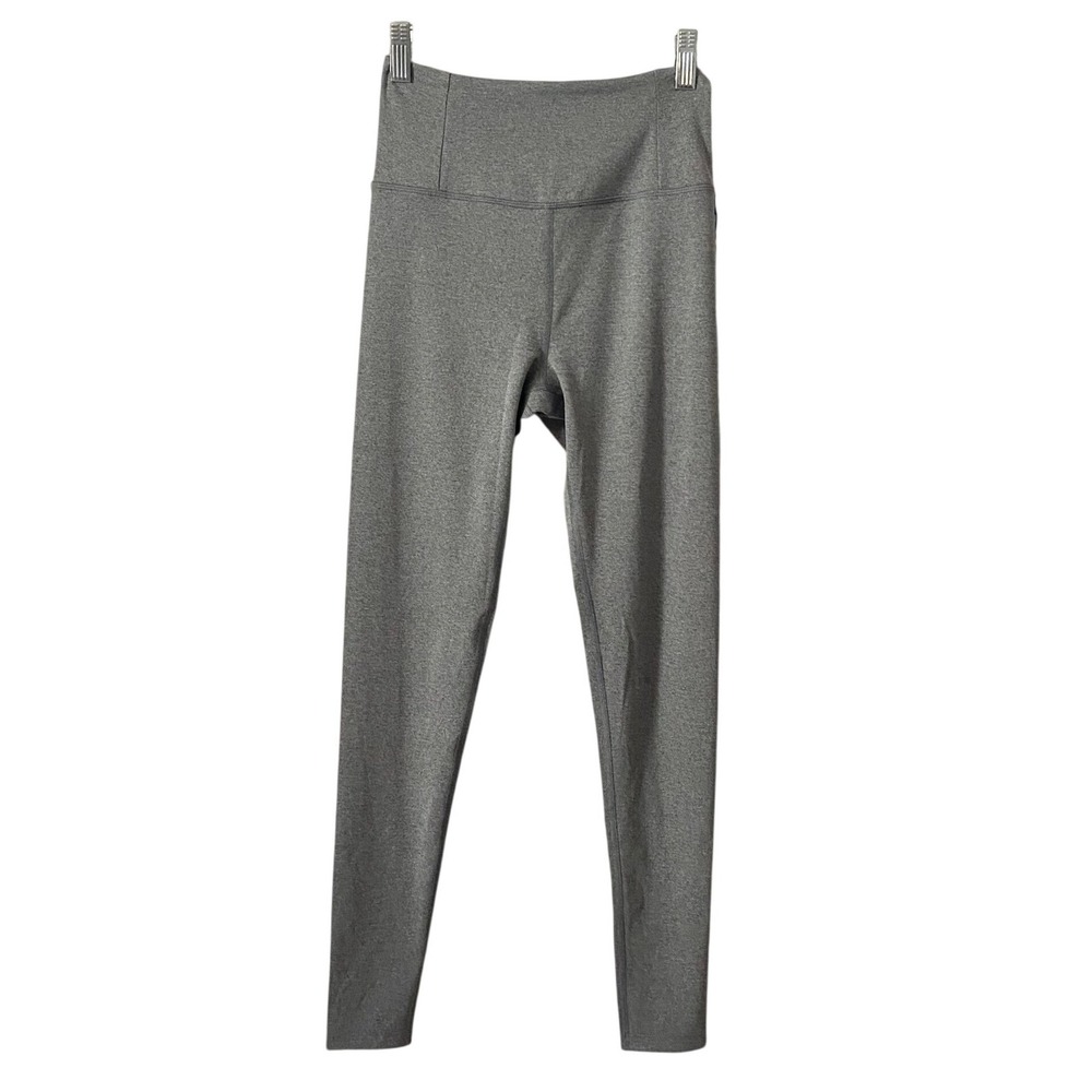 Girlfriend Collective Activewear Leggings Heather Grey High Rise Womens Small